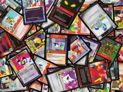 My Little Pony CCG Random Lot of 85 Cards - Includes 1 Foil Card! Collectible - Image 1