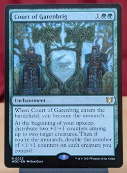 Court of Garenbrig #0025 Commander: Wilds of Eldraine - Regular NM - Image 1