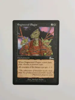 MTG Engineered Plague Urza's Legacy 1993 #51 - Image 1