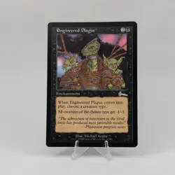 Engineered Plague MtG Magic the Gathering Urza's Legacy [004] - Image 1