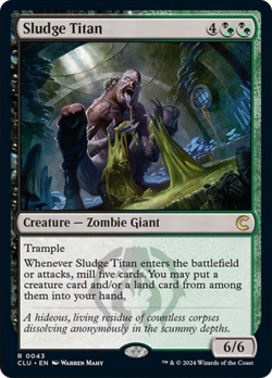 Sludge Titan Ravnica: Clue Edition - Near Mint - Image 1