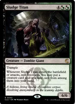 MTG Sludge Titan | NM | Ravnica: Clue Edition {CLU} - Image 1