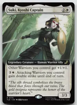 Suki, Kyoshi Captain (Extended Art) R Normal Avatar: The Last Airbender 175 - Image 1