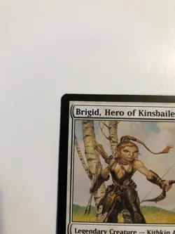BRIGID, HERO of KINSBAILE - Lorwyn #6, Legendary Creature- Kithkin Archer !! - Image 2