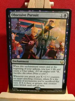 Obsessive Pursuit - Avatar: the Last Airbender - NM - Rare - MTG - Image 1