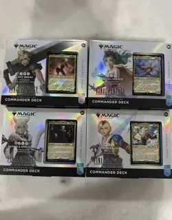 Final Fantasy Collector's Edition Commander Deck Set & Collector Gift Bundle. - Image 3