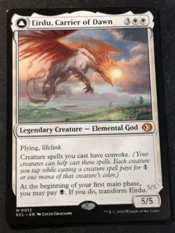 Eirdu, Carrier Of Dawn / Isilu, Carrier Of Twilight - ECL - MTG - EN - NM - 0013 - Image 1