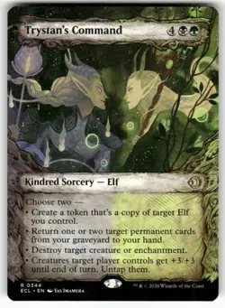 Trystan's Command Showcase 344 NM MTG Lorwyn Eclipsed Magic - Image 1