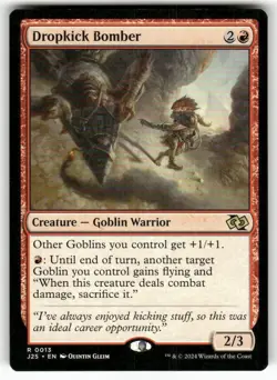 Dropkick Bomber 13 NM MTG Foundations Jumpstart Magic - Image 1