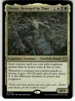 Doran, Besieged by Time 215 NM Foil MTG Lorwyn Eclipsed Magic - Image 1