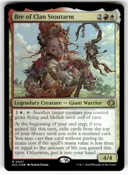 Bre of Clan Stoutarm 207 NM Foil MTG Lorwyn Eclipsed Magic - Image 1