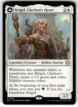 Brigid, Clachan's Heart 07 NM MTG Lorwyn Eclipsed Magic - Image 1