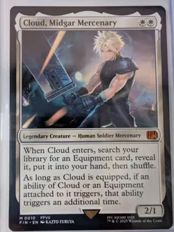 Cloud, Midgar Mercenary #0010 - MTG Final Fantasy - Image 1