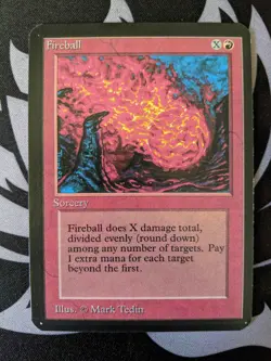 Fireball ~ Alpha [Near Mint][Magic MTG] - Image 1