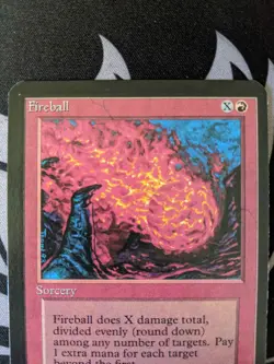 Fireball ~ Alpha [Near Mint][Magic MTG] - Image 2
