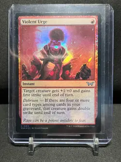 Violent Urge - Foil - MTG Magic 2024 Duskmourn NM - Image 1