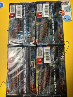 Pokemon TCG Sun & Moon Burning Shadows Booster Pack Lot of 4 - Image 2