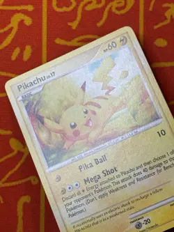 POKEMON TCG PIKACHU 71/99 NON HOLO COMMON EXCELLENT ARCEUS - Image 3