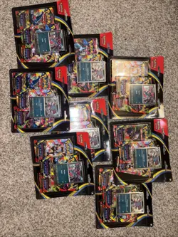 Pokemon TCG Lot of 8 Mega Evolution Phantasmal Flames 3 Pack Blister - Image 2