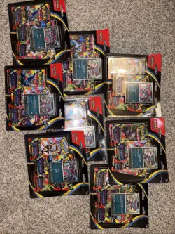 Pokemon TCG Lot of 8 Mega Evolution Phantasmal Flames 3 Pack Blister - Image 3