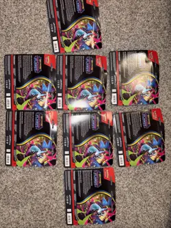 Pokemon TCG Lot of 8 Mega Evolution Phantasmal Flames 3 Pack Blister - Image 5