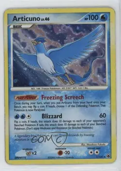Articuno Holo Pokemon Diamond & Pearl Majestic Dawn #1 2008 - Image 1