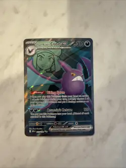 Team Rocket's Crobat ex 217/182 Pokemon TCG Destined Rivals Full Art Pokemon NM - Image 1