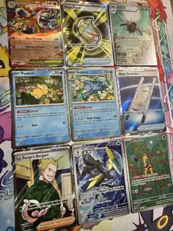 Lot Of 9 Pokemon TCG Set HOLO Rare Cards Assortment Collection Shiny FA EX - Image 2