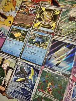 Lot Of 9 Pokemon TCG Set HOLO Rare Cards Assortment Collection Shiny FA EX - Image 3