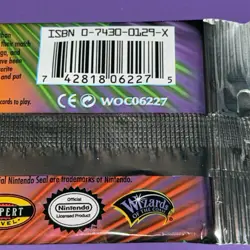2000 POKEMON Gym Challenge Booster Pack FACTORY SEALED Top Crimp - Image 5