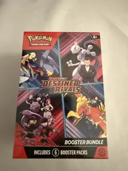 Pokemon TCG Scarlet & Violet Destined Rivals Booster Bundle Box, Sealed - Image 1