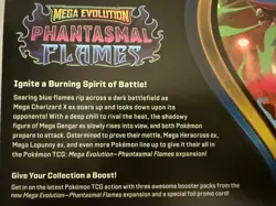 Pokemon TCG: Phantasmal Flames Blister Pack (3 Boosters + Promo) - Sealed - Image 2