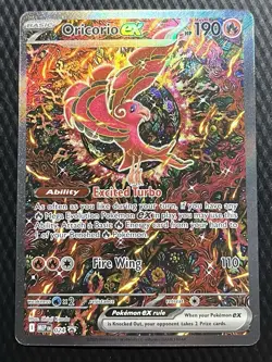 2025 Oricorio EX Pokemon Mega Evolutions Promo #024 - From Charizard Mega E Box - Image 1