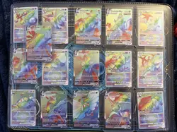 Pokemon TCG Sword And Shield Rainbow Rare Lot Of 16 - Image 1