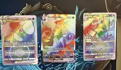 Pokemon TCG Sword And Shield Rainbow Rare Lot Of 16 - Image 2