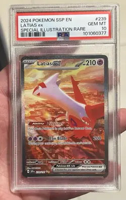 Pokemon Latias EX Surging Sparks #239/191 SIR, PSA 10 🔥🔥🔥 - Image 1