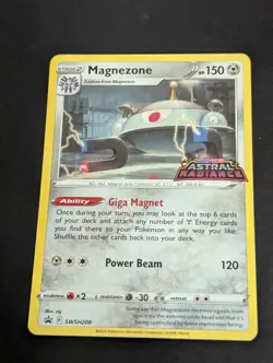 LP Pokemon Magnezone - SWSH208 - SWSH Black Star Promo Lightly Played SWSH Black - Image 1