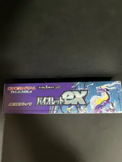 Pokemon Biolet ex booster boxes Sealed w/o shrink Japanese - Image 4