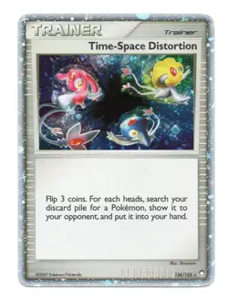 Pokemon Time-Space Distortion 124/123 Secret Rare Holo Mysterious Treasures NM - Image 1