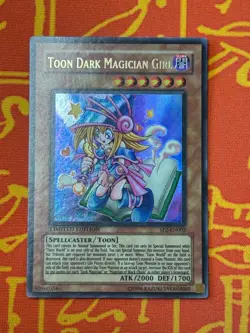YUGIOH TOON DARK MAGICIAN GIRL ULTRA RARE EXCELLENT SP2-EN002 - Image 1