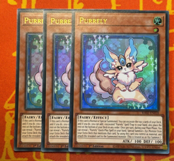 YUGIOH PURRELY ULTRA RARE NM RA02-EN018 x3 PLAYSET - Image 1