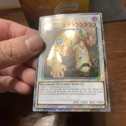 Yugioh Colossal Fighter RA03-EN200 1st Edition Platinum Secret Rare NM - Image 5