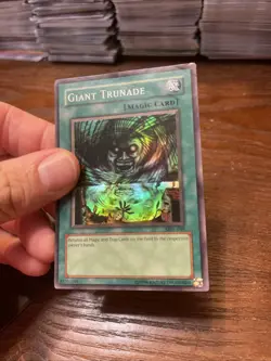 Yu-Gi-Oh Giant Trunade MRL-048 Super Rare Original Print MP/Small Crease - Image 4
