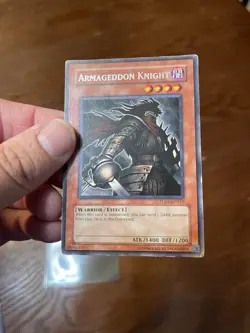 Yu-Gi-Oh! Armageddon Knight TU01 Rare Limited Edition - Image 3