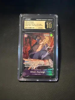2025 ONE PIECE OP13-CARRYING ON HIS WILL AA SILVERS RAYLEIGH CGC PRISTINE 10 - Image 1