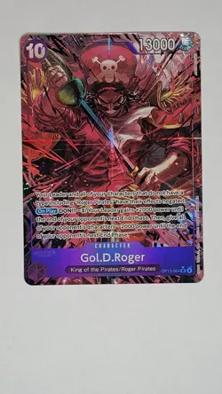 Gol.D.Roger (064) (Alternate Art) OP13-064 Carrying On His Will Foil - Image 1