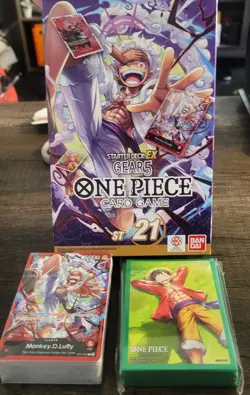 One Piece TCG Starter Deck EX: Gear 5 (ST21) No bonus Pack - Image 1