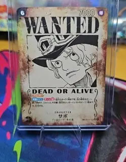 Sabo WANTED SP Alt Art OP13-120 SEC Carrying on His Will ONE PIECE Japanese NM - Image 1