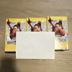 Bandai One Piece Egghead Starter Deck ST29 English Lot of 3 NEW SEALED - Image 1