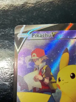 Red Pikachu V TG16/TG30 Lost Origin Alternate Art Rare Pokemon Card Misprint V43 - Image 2